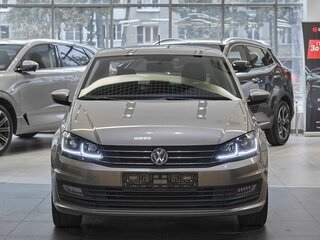 2019 Volkswagen Polo V Рестайлинг, бежевый, 1099000 рублей, вид 2