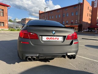 2013 BMW 5 серии 528i xDrive VI (F10/F11/F07) Рестайлинг, чёрный, 2200000 рублей, вид 4