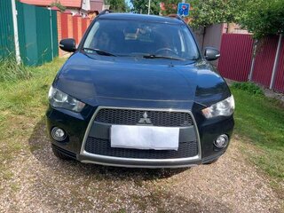 2011 Mitsubishi Outlander II Рестайлинг, чёрный, 1344000 рублей, вид 4