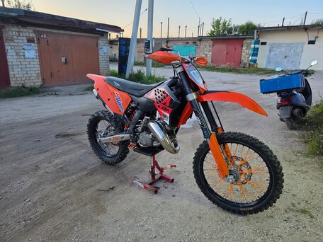 2007 KTM 150 SX, оранжевый, 200000 рублей, вид 1