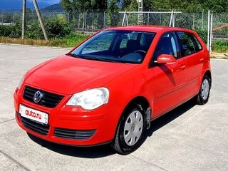 2008 Volkswagen Polo IV Рестайлинг, красный, 499000 рублей, вид 1
