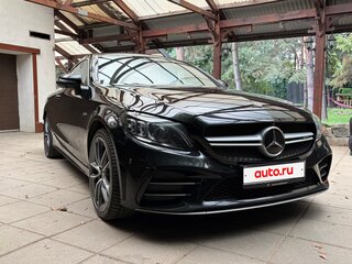 2020 Mercedes-Benz C-Класс AMG 43 AMG IV (W205) Рестайлинг, чёрный, 5400000 рублей, вид 4