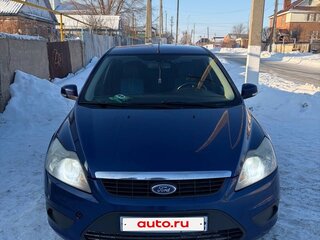 2010 Ford Focus II Рестайлинг, синий, 380000 рублей, вид 3