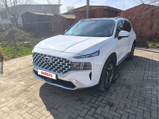 2022 Hyundai Santa Fe IV Рестайлинг, белый, 3800000 рублей, вид 1