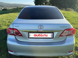 2012 Toyota Corolla X (E140, E150) Рестайлинг, серебристый, 1100000 рублей, вид 4