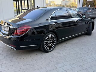 2020 Mercedes-Benz S-Класс 560 e Long VI (W222, C217) Рестайлинг, чёрный, 5950000 рублей, вид 4