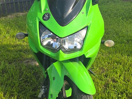 2012 Kawasaki Ninja 250R, зелёный, 300000 рублей, вид 4