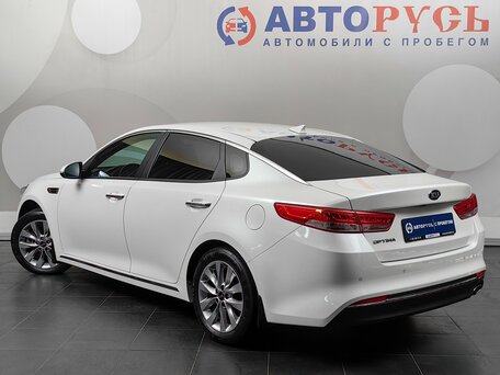 2017 Kia Optima IV, белый, 1828000 рублей, вид 2