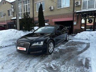 2011 Audi A8 Long III (D4), чёрный, 1700000 рублей, вид 1