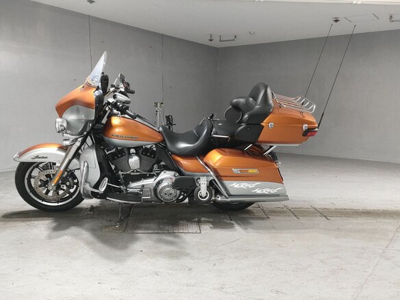 2014 Harley-Davidson Ultra Limited, оранжевый, 1142000 рублей - вид 5