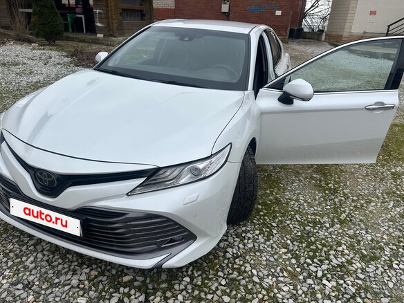 2020 Toyota Camry VIII (XV70), белый, 2650000 рублей - вид 5