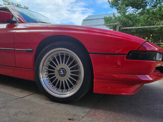 1991 BMW 8 серии 850i I (E31), красный, 5300000 рублей, вид 4