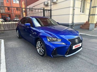 2018 Lexus IS 300 III Рестайлинг, синий, 3950000 рублей, вид 5