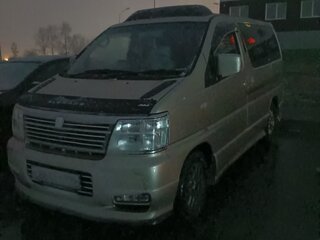 1999 Nissan Elgrand I (E50), бежевый, 650000 рублей, вид 1