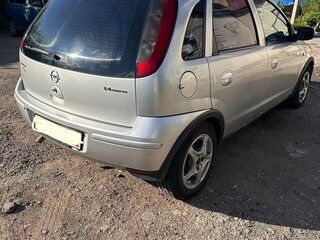 2004 Opel Corsa C Рестайлинг, серебристый, 160000 рублей, вид 5