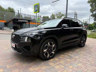 2021 Hyundai Santa Fe IV Рестайлинг, чёрный, 4850000 рублей, вид 1