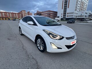 2013 Hyundai Elantra V (MD) Рестайлинг, белый, 1070000 рублей, вид 2