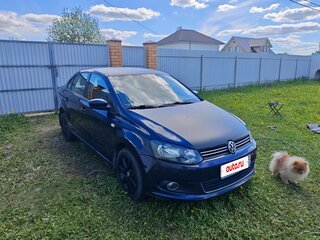 2012 Volkswagen Polo V, синий, 700000 рублей, вид 3