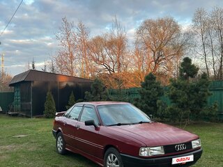 1990 Audi 80 IV (B3), красный, 250000 рублей, вид 2