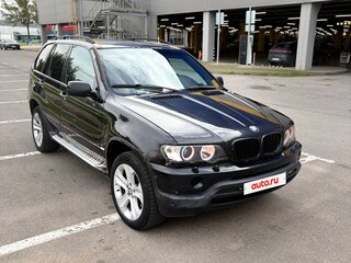 2002 BMW X5 3.0i I (E53), чёрный, 600000 рублей, вид 3