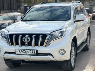 2014 Toyota Land Cruiser Prado 150 Series Рестайлинг 1, белый, 3950000 рублей, вид 3