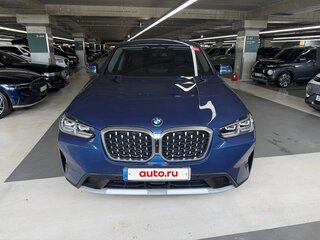 2025 BMW X4 20i II (G02) Рестайлинг, синий, 7800000 рублей, вид 3