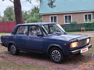 1999 Lada (ВАЗ) 2107, синий, 70000 рублей, вид 3