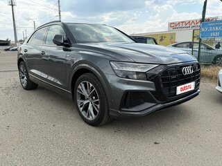 2019 Audi Q8 55 TFSI I (4M), серый, 6300000 рублей, вид 2