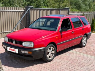 1995 Volkswagen Golf III, красный, 250000 рублей, вид 1