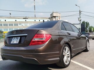 2012 Mercedes-Benz C-Класс 180 BlueEFFICIENCY III (W204) Рестайлинг, коричневый, 1500000 рублей, вид 3