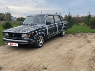 1987 Lada (ВАЗ) 2105, чёрный, 125000 рублей, вид 1