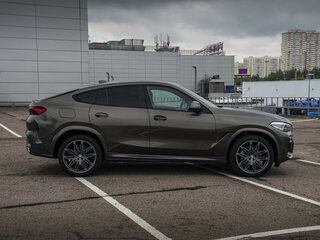 2020 BMW X6 40i III (G06), зелёный, 6039000 рублей, вид 4