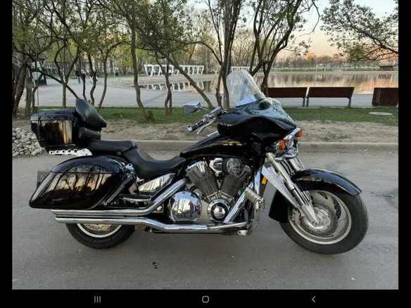 2003 Honda VTX 1800, чёрный, 747000 рублей