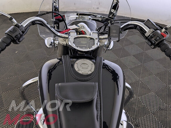 2007 Yamaha XVS1300, чёрный - вид 8