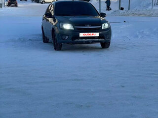 2015 Lada (ВАЗ) Granta I, серебристый, 600000 рублей, вид 4