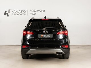 2017 Hyundai Santa Fe III Рестайлинг, чёрный, 1990000 рублей, вид 4