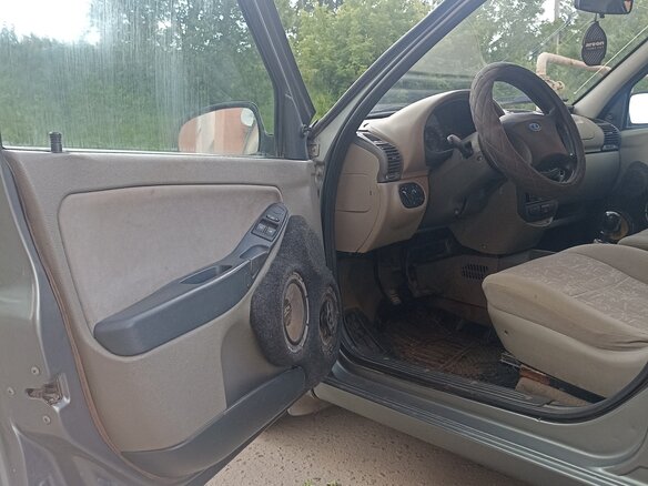 2008 Lada (ВАЗ) Kalina I, серый, 180000 рублей - вид 5