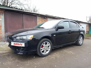 2007 Mitsubishi Lancer X, чёрный, 650000 рублей, вид 1
