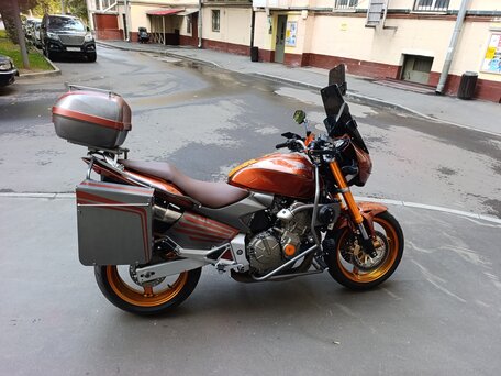 2006 Honda CB 600F Hornet, оранжевый, 450000 рублей, вид 1