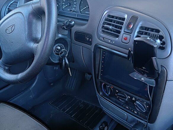 1999 Daewoo Nubira I, чёрный, 300000 рублей - вид 14