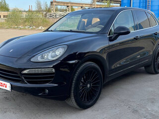 2010 Porsche Cayenne S Hybrid II (958), чёрный, 1545000 рублей, вид 1