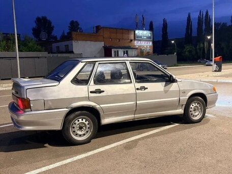 2003 Lada (ВАЗ) 2115, серебристый, 125000 рублей, вид 3