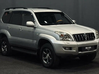 2007 Toyota Land Cruiser Prado 5-speed 120 Series Рестайлинг, серебристый, 1380000 рублей, вид 3