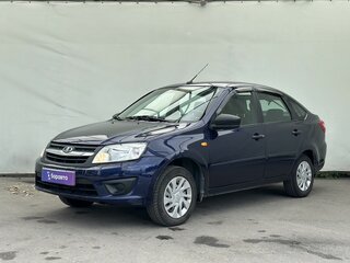2017 Lada (ВАЗ) Granta I, синий, 580000 рублей, вид 1