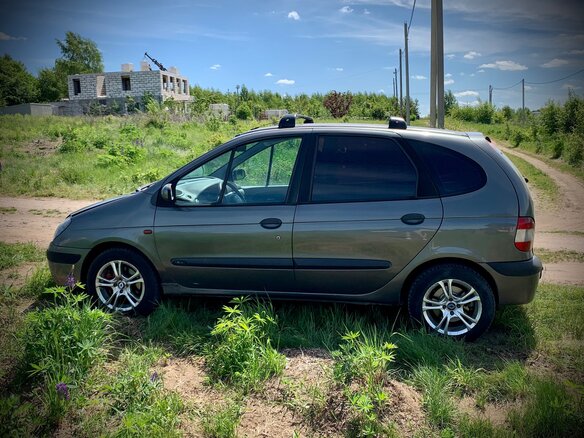 2001 Renault Scenic I Рестайлинг, серый, 235000 рублей - вид 5