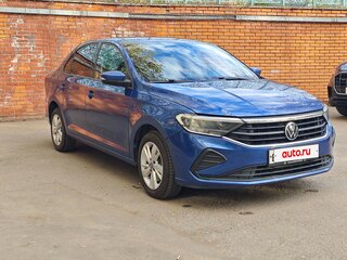 2020 Volkswagen Polo VI, синий, 1300000 рублей, вид 3