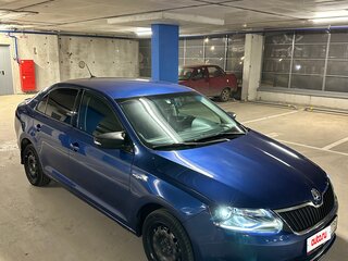 2018 Skoda Rapid I Рестайлинг, синий, 1200000 рублей, вид 4