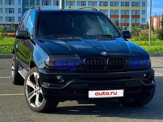 2001 BMW X5 3.0i I (E53), чёрный, 1050000 рублей, вид 3