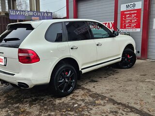 2007 Porsche Cayenne I Рестайлинг (957), белый, 1150000 рублей, вид 3