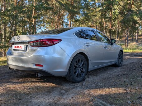 2015 Mazda 6 III (GJ) Рестайлинг, серый, 1830000 рублей, вид 4